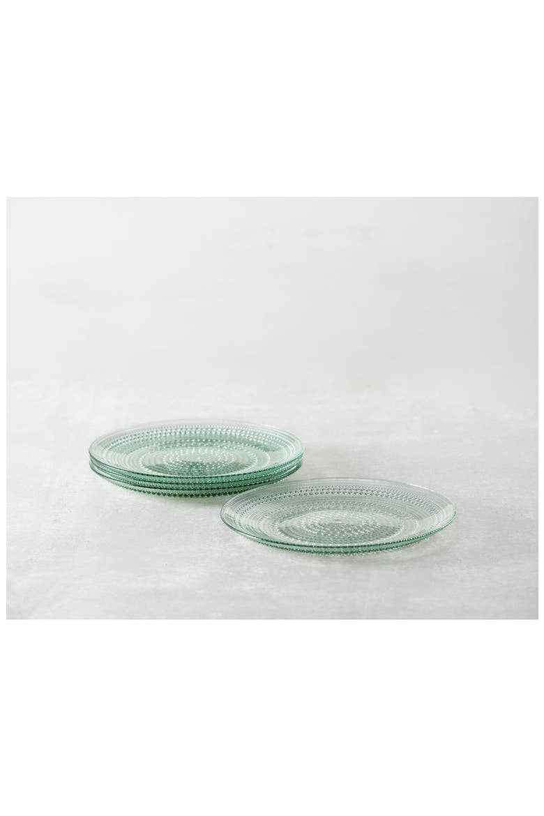 Jupiter Set of 4 Salad Plates, Alternate, color, SAGE