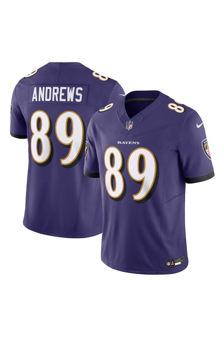 Men's Nike Mark Andrews Purple Baltimore Ravens Vapor F.U.S.E. Limited Jersey, Main, color, Purple