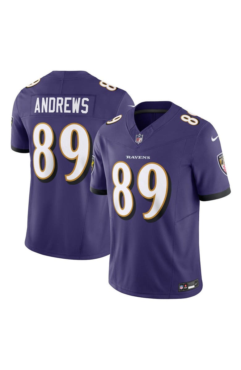 Nike Men's Nike Mark Andrews Purple Baltimore Ravens Vapor F.U.S.E. Limited Jersey, Main, color, Purple