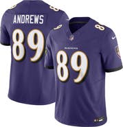 Nike Men's Nike Mark Andrews Purple Baltimore Ravens Vapor F.U.S.E. Limited Jersey