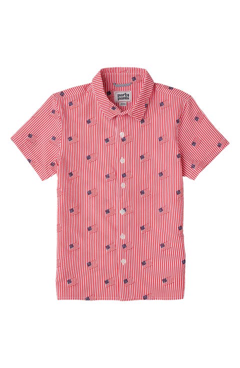 Old Glory Weekender Seersucker Shirt