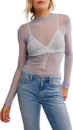 Free People Minding My Business Sheer Top