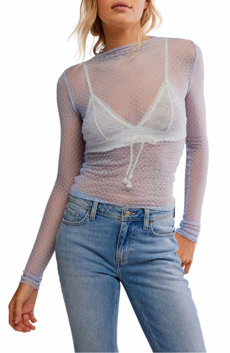 Free People Minding My Business Sheer Top