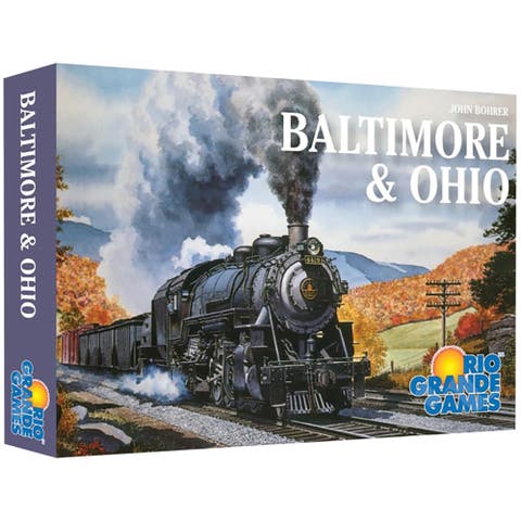 Baltimore & Ohio Train Strategy Board Game, Ages 14+