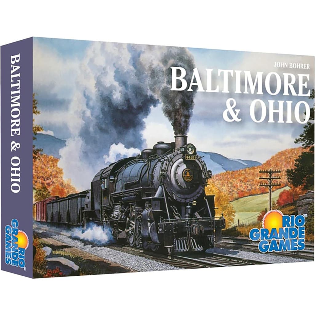Rio Grande Games Baltimore & Ohio Train Strategy Board Game, Ages 14+ in Multicolored  product