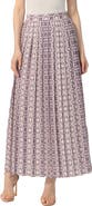 Kimi & Kai Women's Print Box Pleat Maxi Skirt