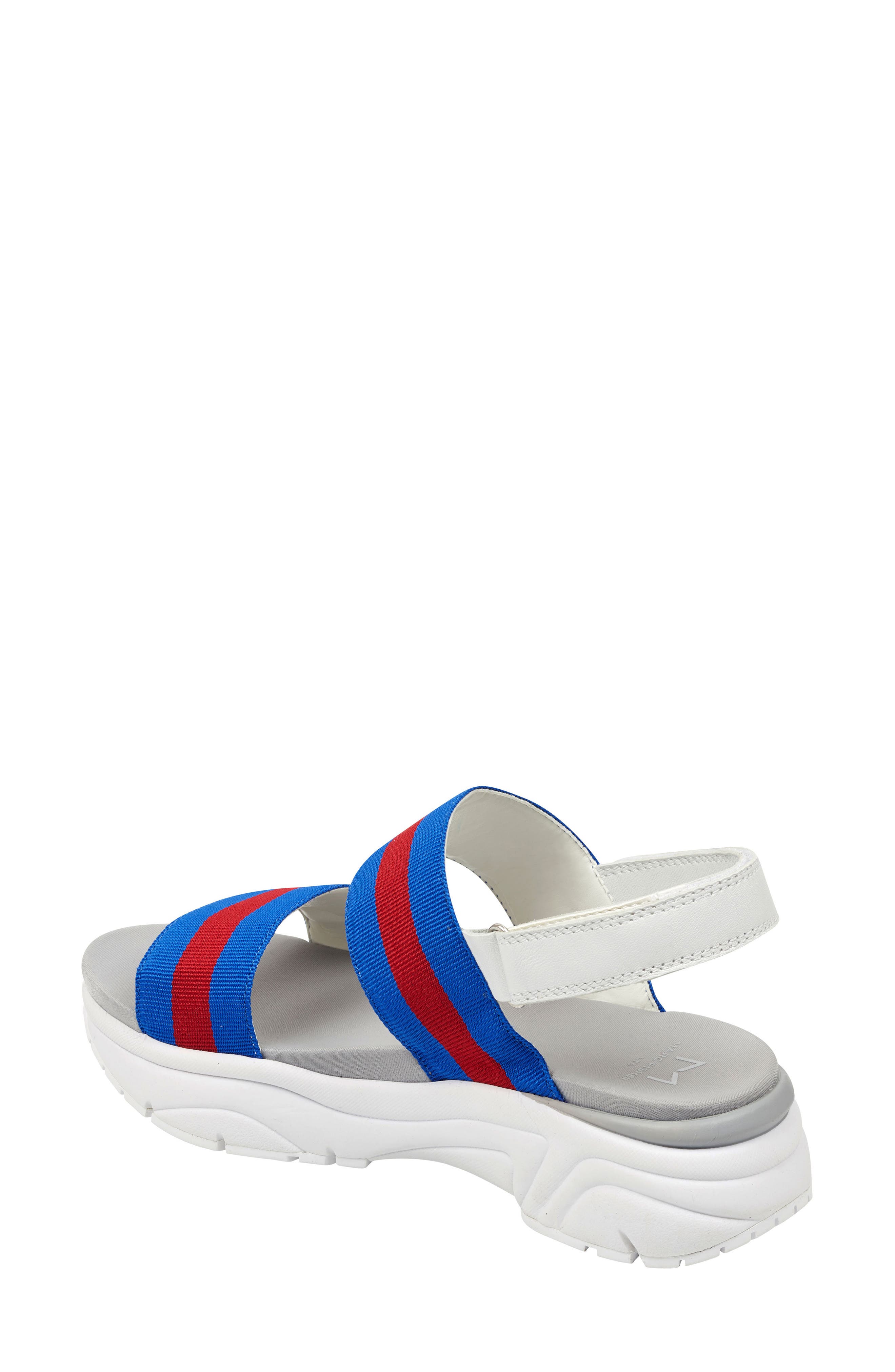 Nelson Sandal, Alternate, color, BLUE FABRIC