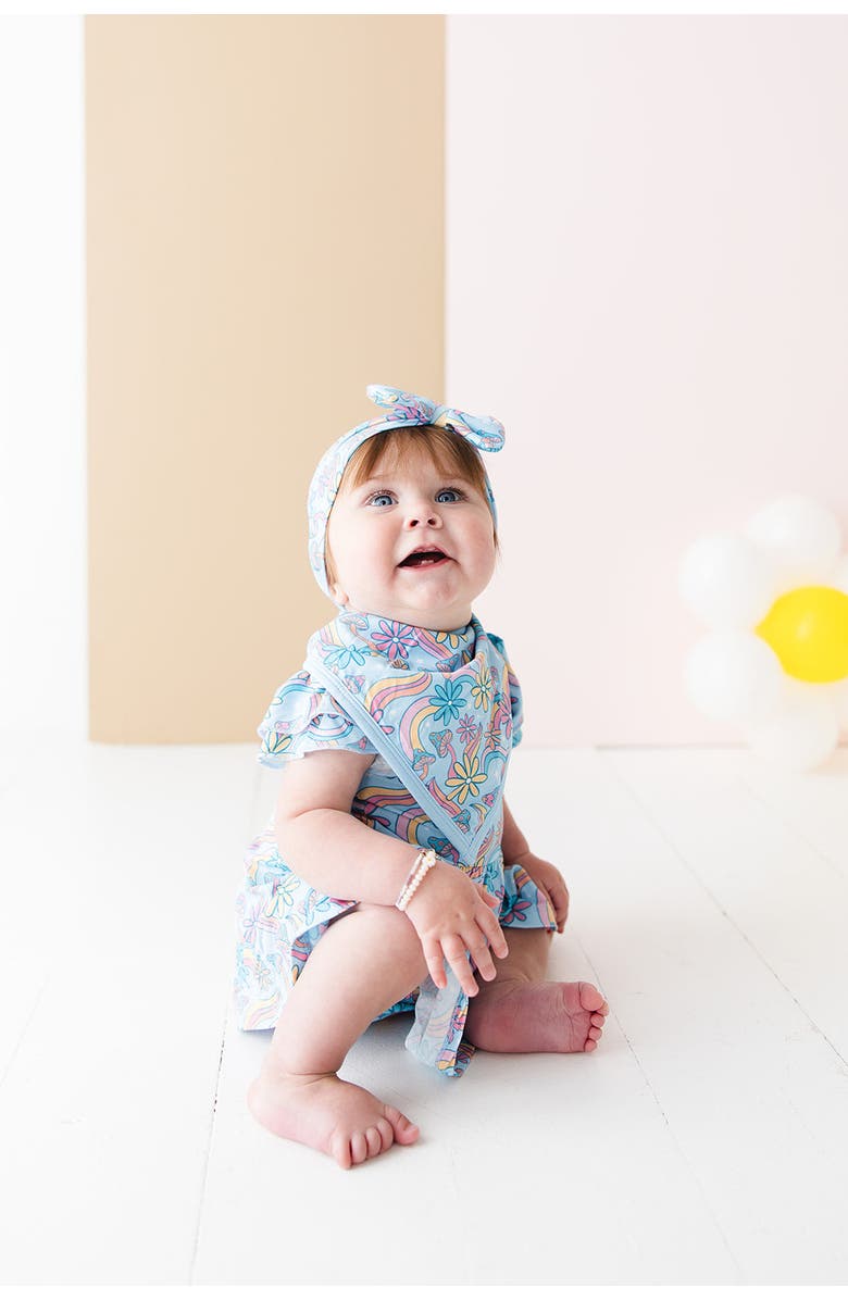 Charlie Lou Baby<sup>®</sup> Groovy Fall After All Snap Bib, Alternate, color, Blue