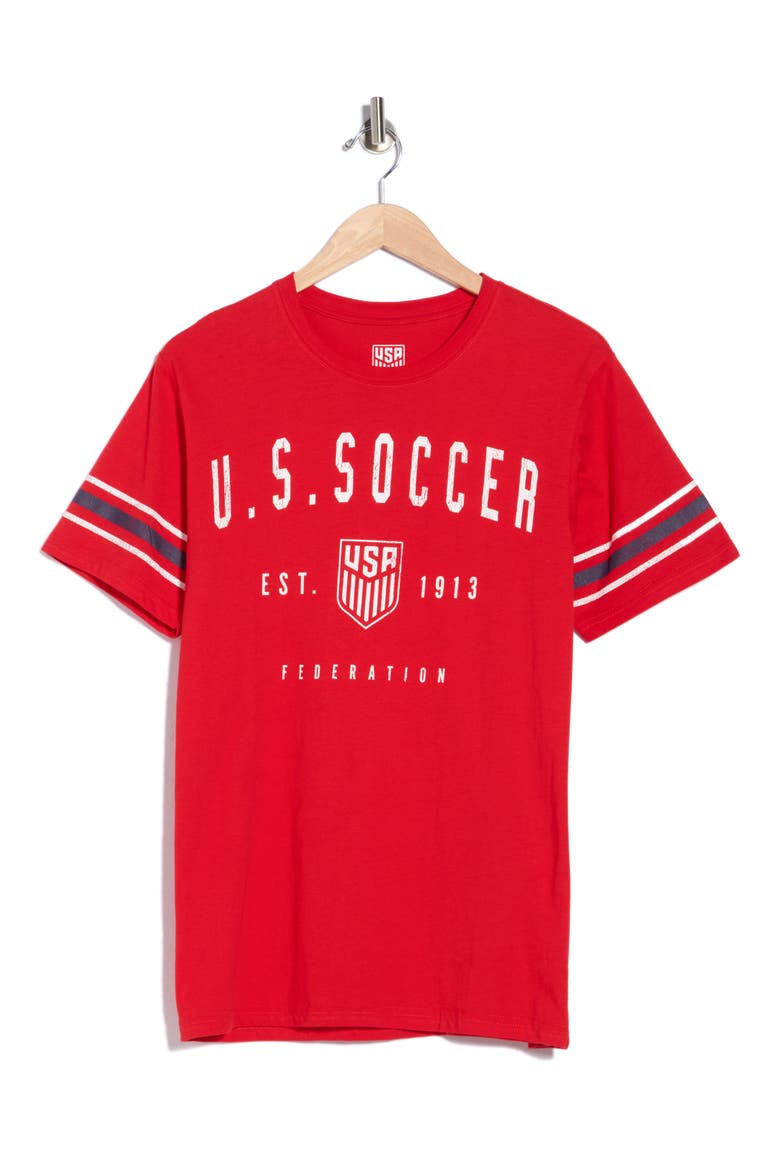 U.S Soccer 1913 Graphic T-Shirt, Alternate, color, RED