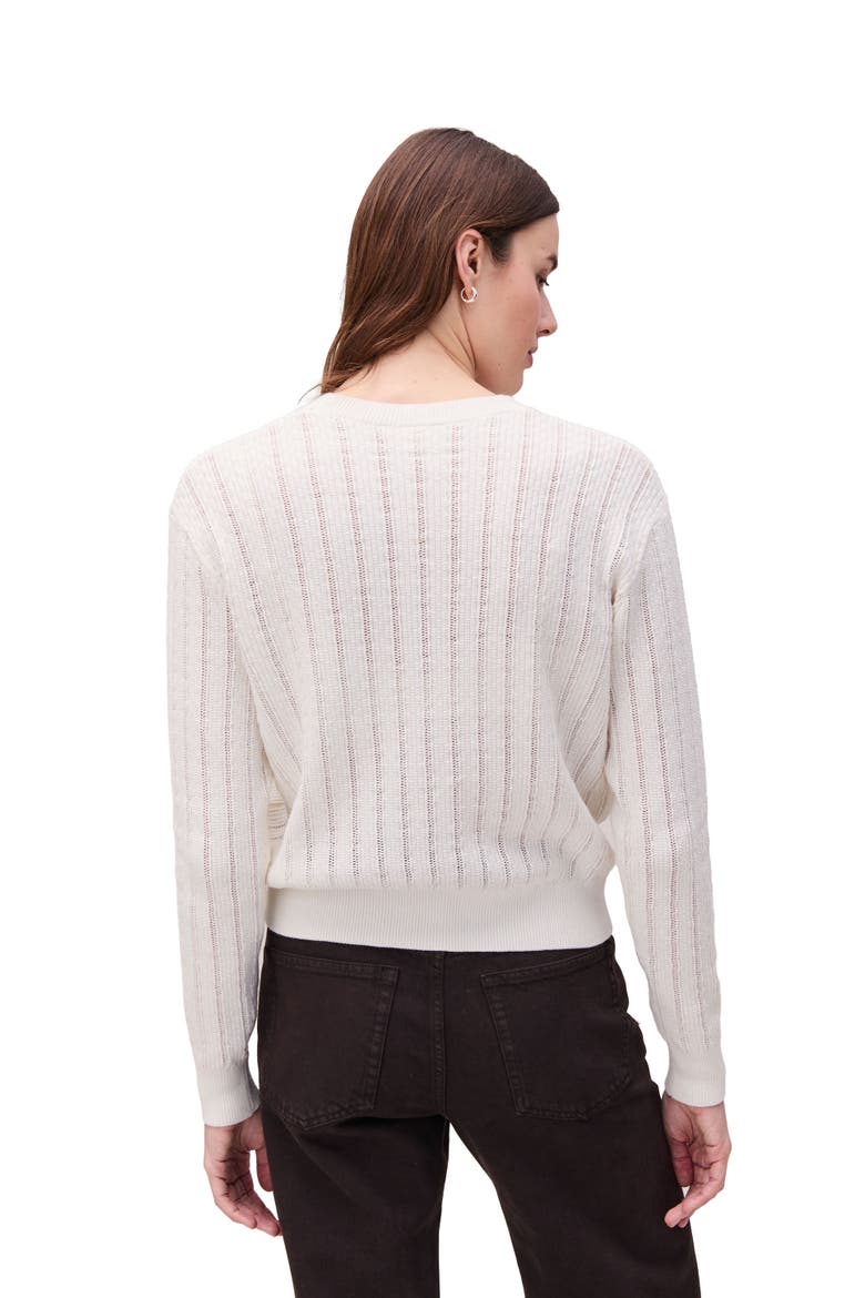 The Canyon Cotton Sweater, Alternate, color, Coconut Milk