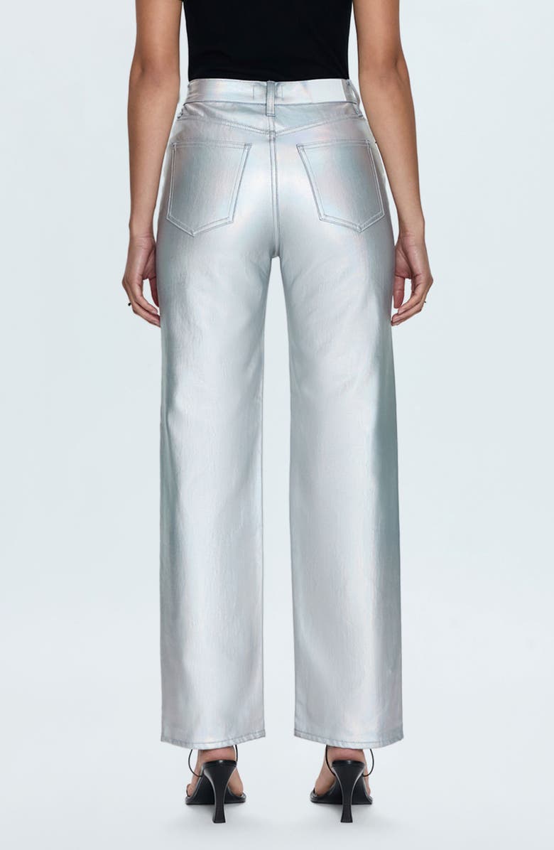 Pistola Cassie High Waist Straight Leg Jeans, Alternate, color, Coated Prism