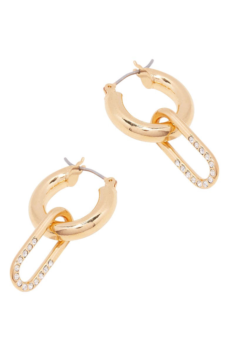 Brook and York Harlow Drop Huggie Hoop Earrings, Alternate, color,