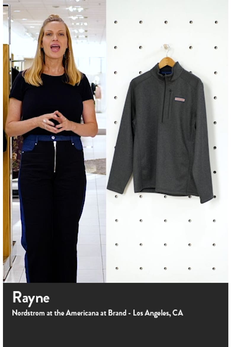 Mountain Fleece Quarter Zip Pullover video