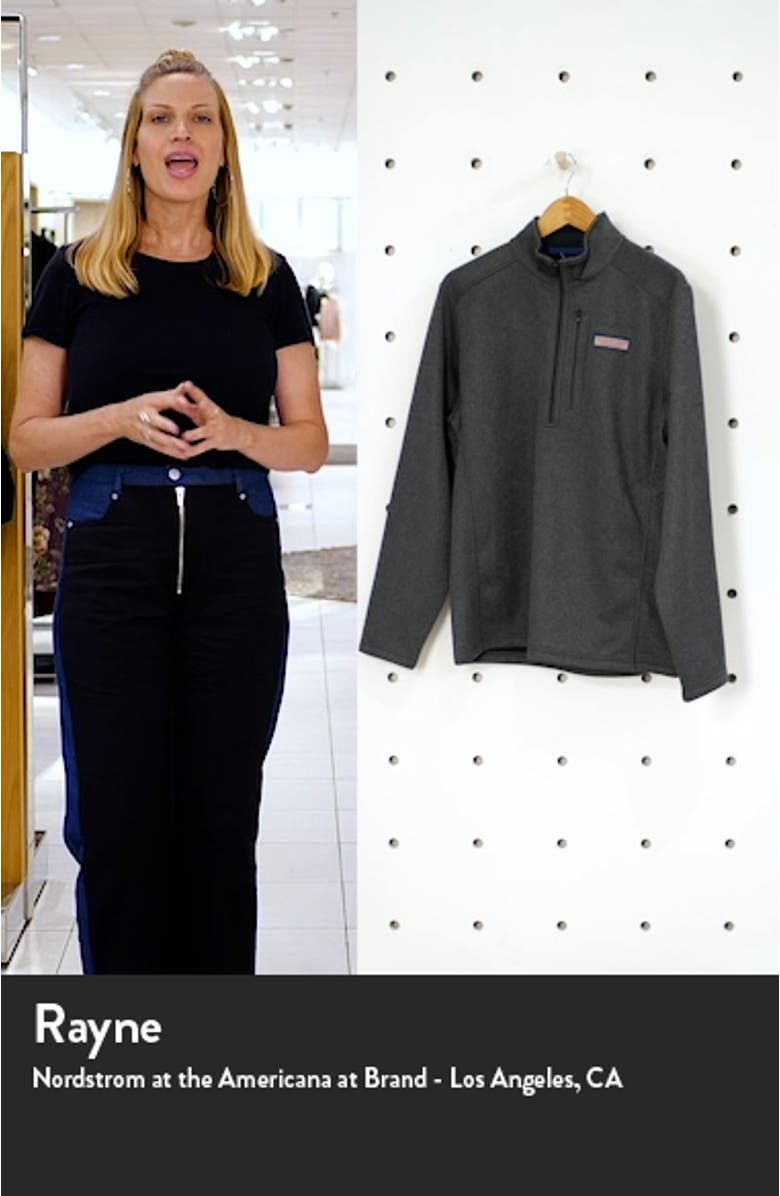 Mountain Fleece Quarter Zip Pullover, sales video thumbnail