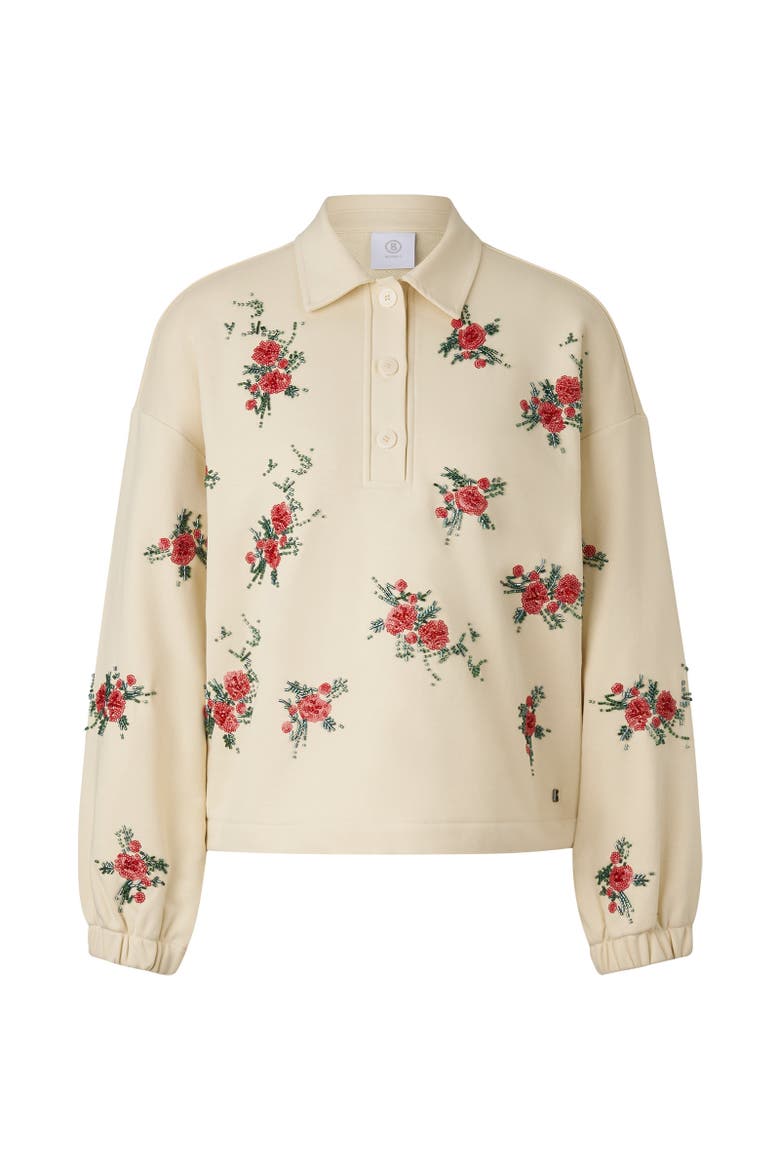 Bijou Polo Sweatshirt, Main, color, Sand
