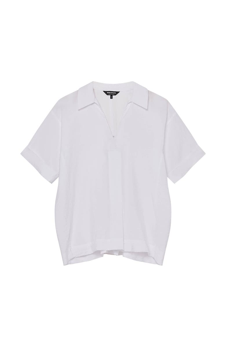 Whistles Sasha Relaxed Shirt, Alternate, color, White