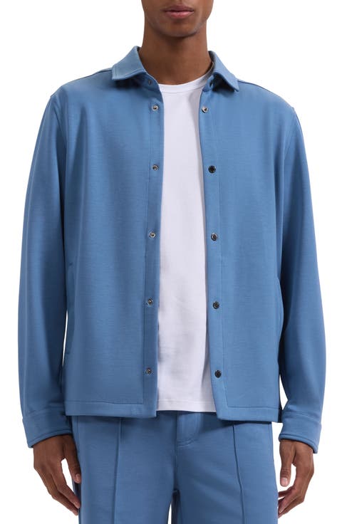 Soft Touch Knit Shirt Jacket