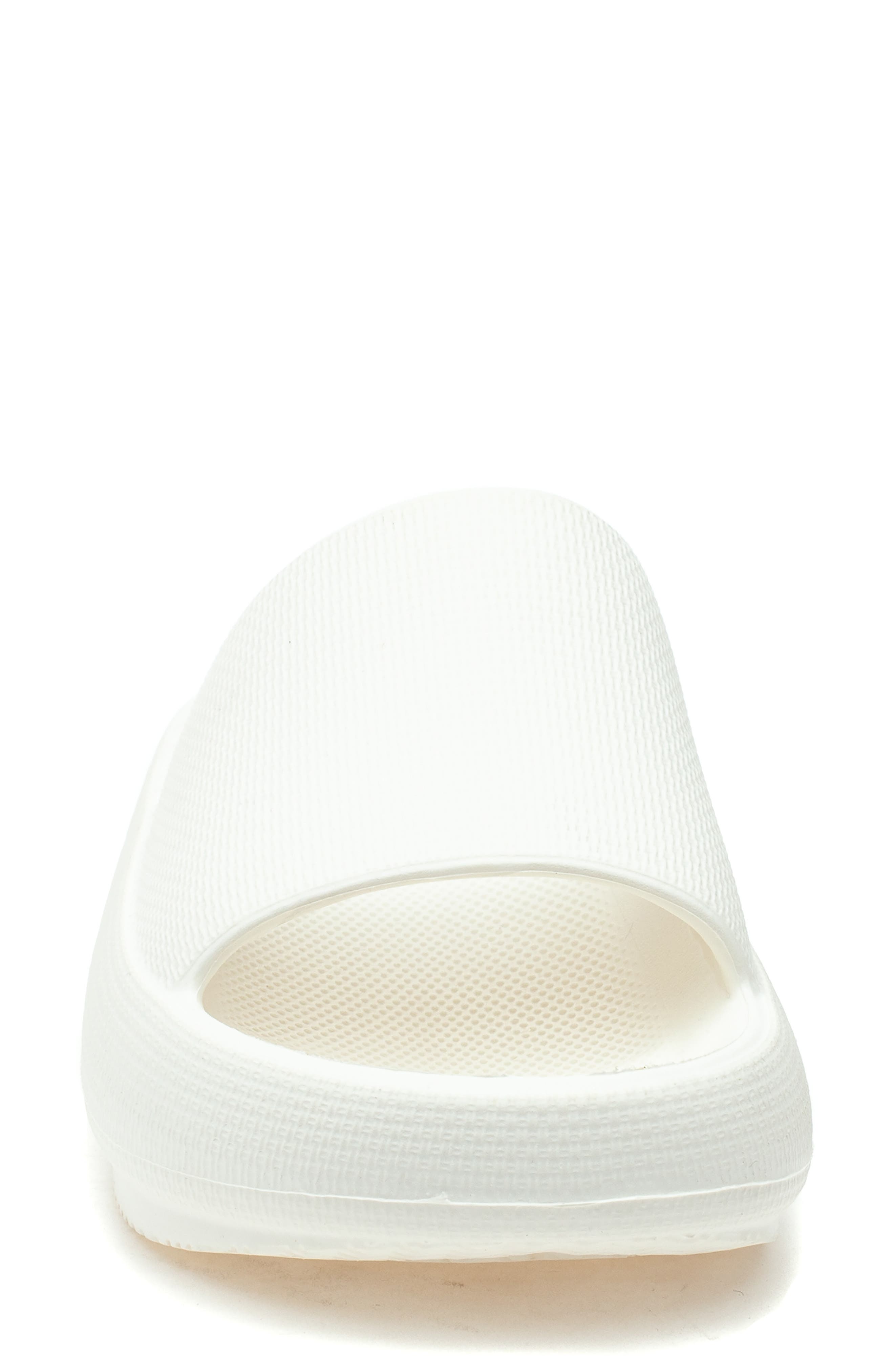 URBAN SPORT Squeezy Slide Sandal, Alternate, color, WHITE EVA