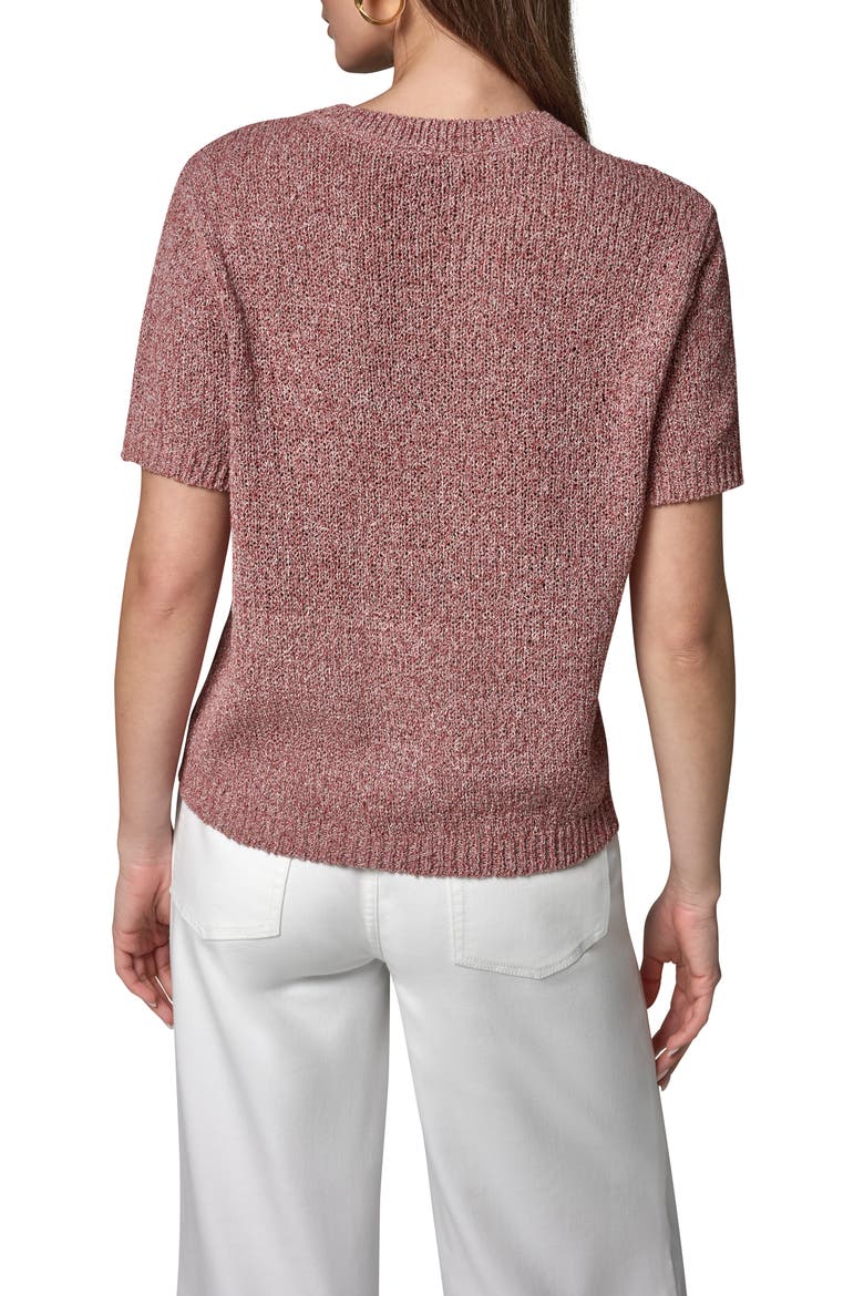 Cotton Blend V-Neck Sweater, Alternate, color, SUNBAKED MULTI