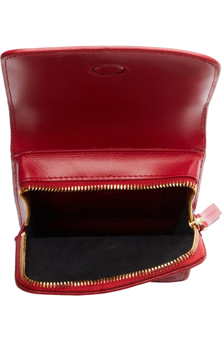 ASHYA Hertiage Double Pouch Leather Belt Bag, Alternate, color,