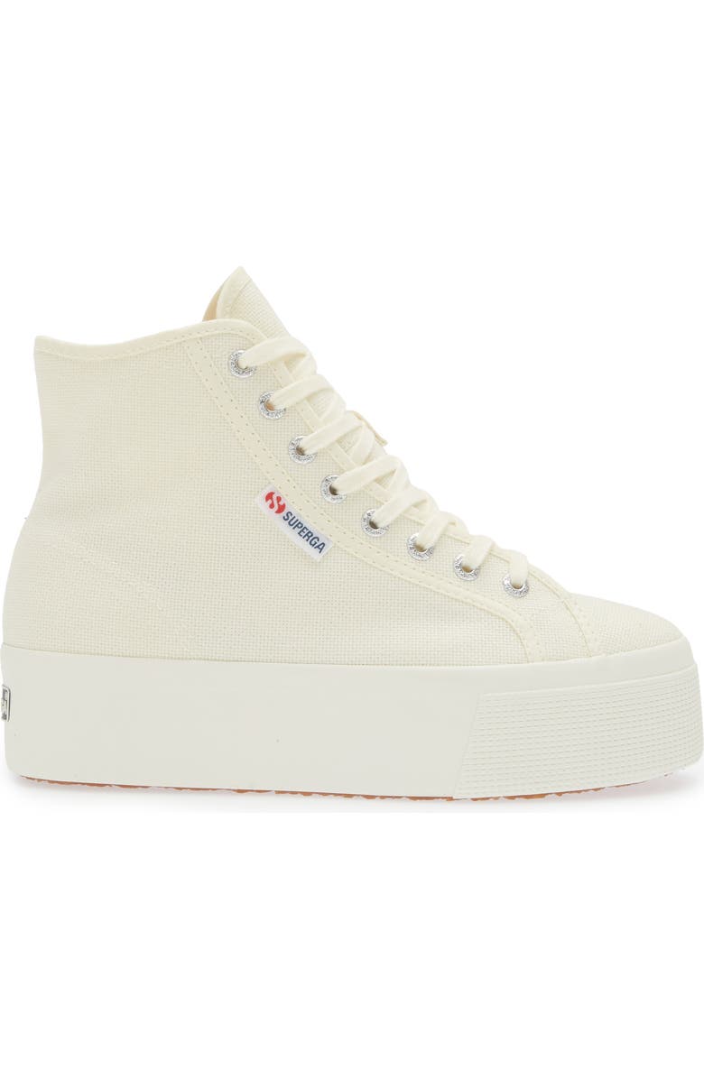 Superga 2708 Platform High Top Sneaker, Alternate, color,