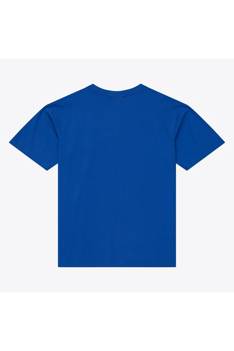 Men's Mitchell & Ness Royal Los Angeles Rams Core Essentials Micro Logo T-Shirt, Alternate, color, Royal