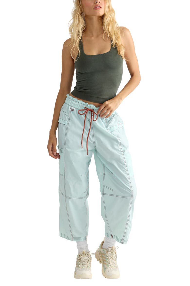 FP Movement Go To Smooth Square Neck Camisole, Alternate, color, WASHED IVY