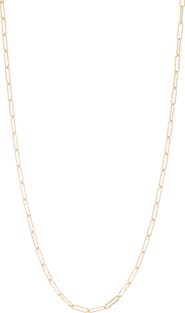 FZN Paper Clip Chain Necklace