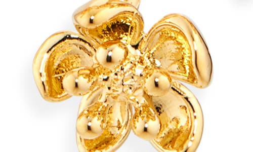 Oscar De La Renta Cherry Blossom Branch Earring