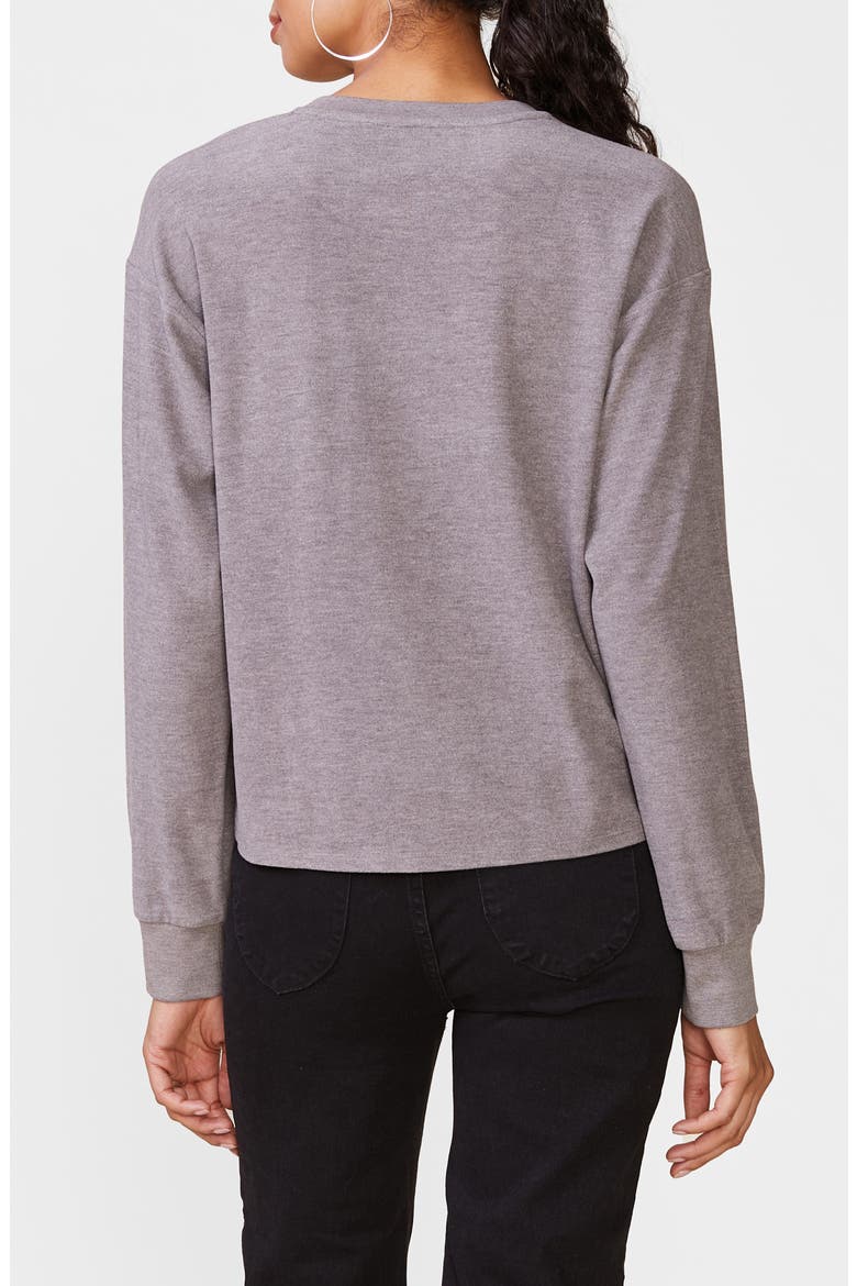 Good Things Drawstring Pullover, Alternate, color, HTHR GREY