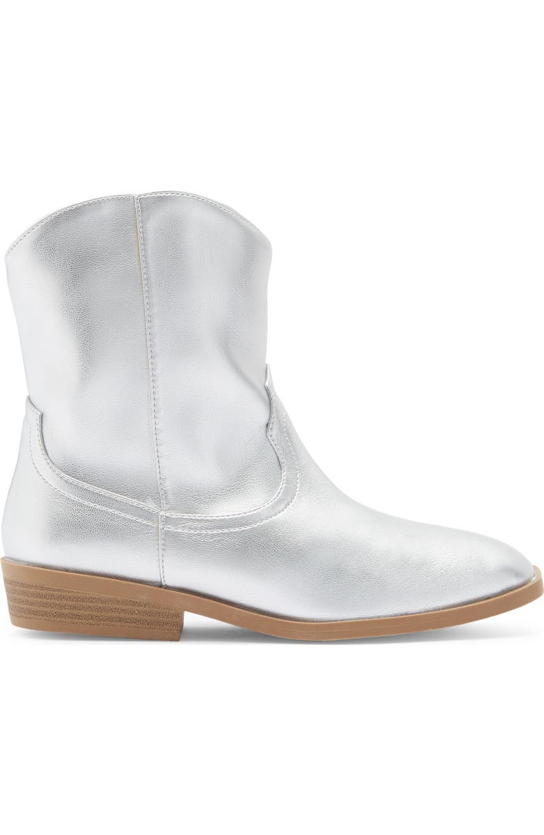 DV by Dolce Vita Kids' Shayke Western Boot, Alternate, color, Silver