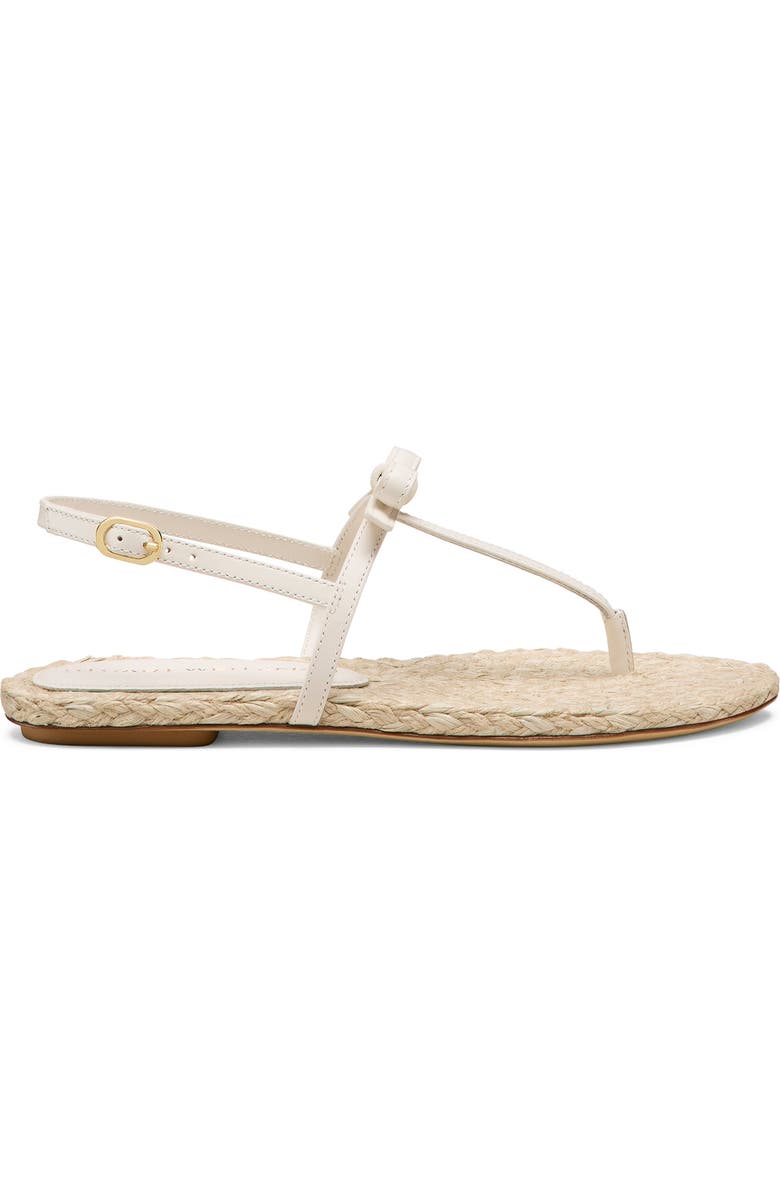 Stuart Weitzman Felicity Slingback Espadrille Sandal, Alternate, color, Cream/Natural