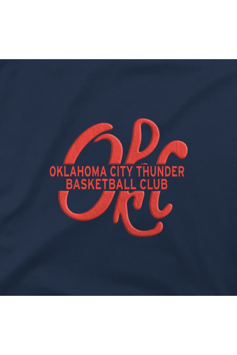 Unisex Stadium Essentials  Navy Oklahoma City Thunder Thunder Up Urban T-Shirt, Alternate, color, Navy
