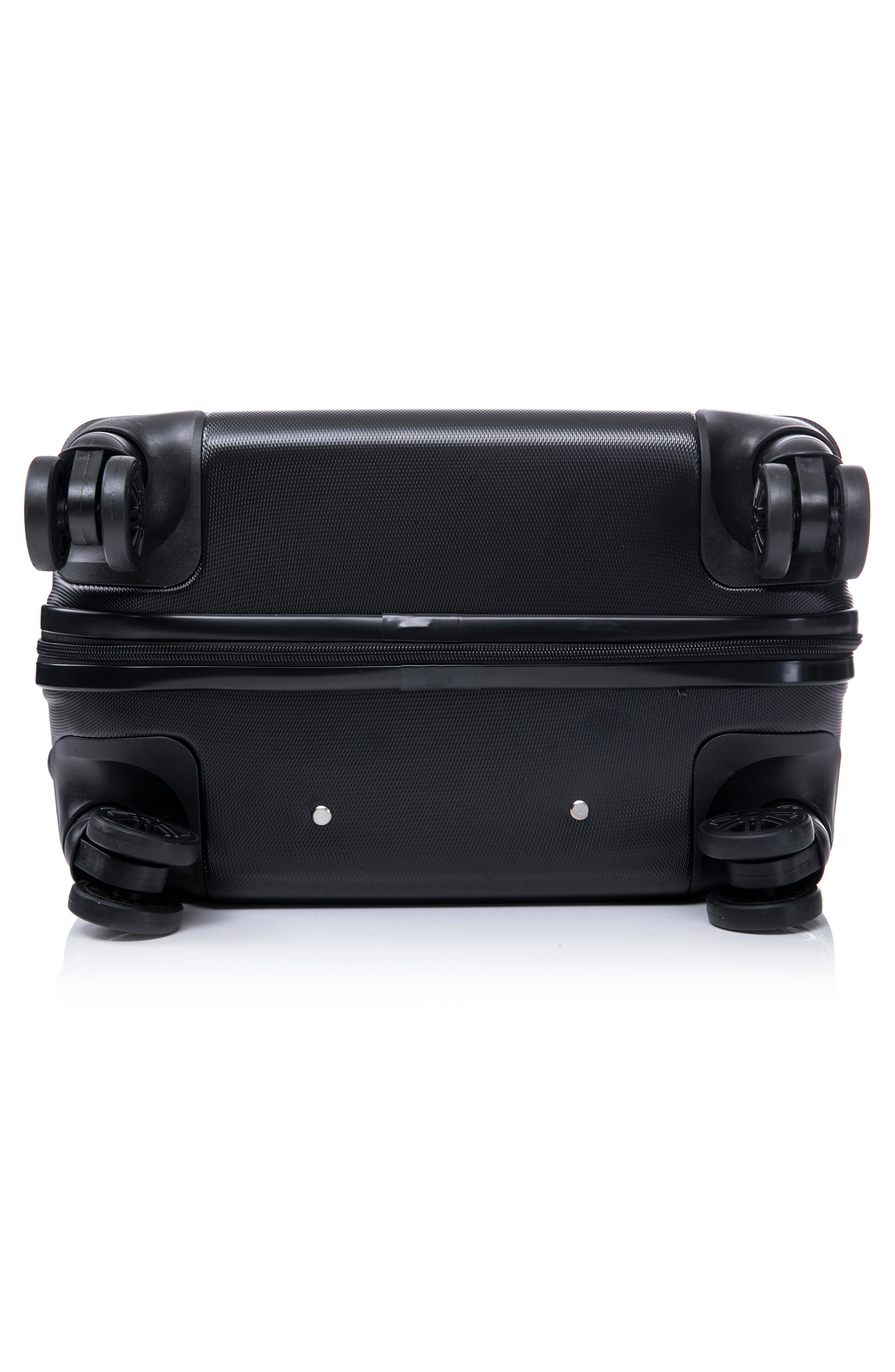 TUCCI Marvello Hardshell 3-Piece Spinner Luggage Set, Alternate, color, Black