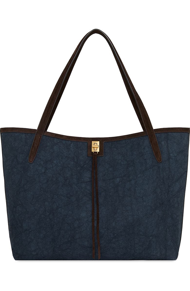Rebecca Minkoff Darren Denim Tote Bag, Main, color, Denim/ Fondant