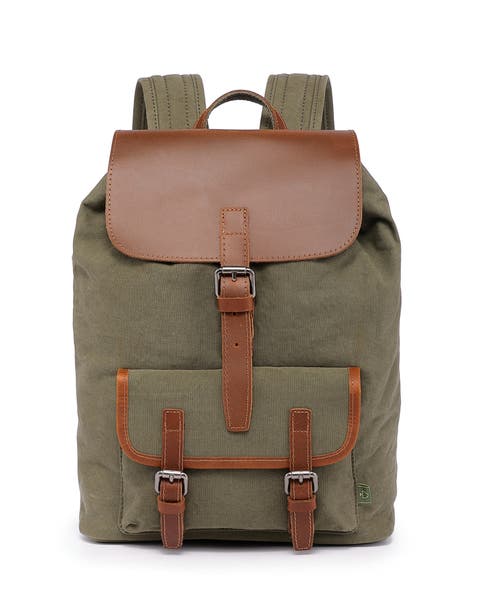 Bigleaf Canvas Drawstring Backpack