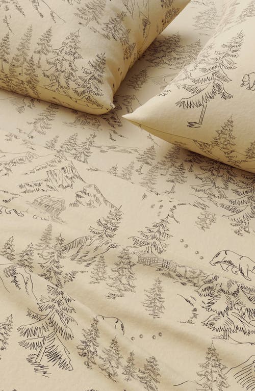 Woven & Weft Lodge Print 4-piece Microfiber Sheet Set