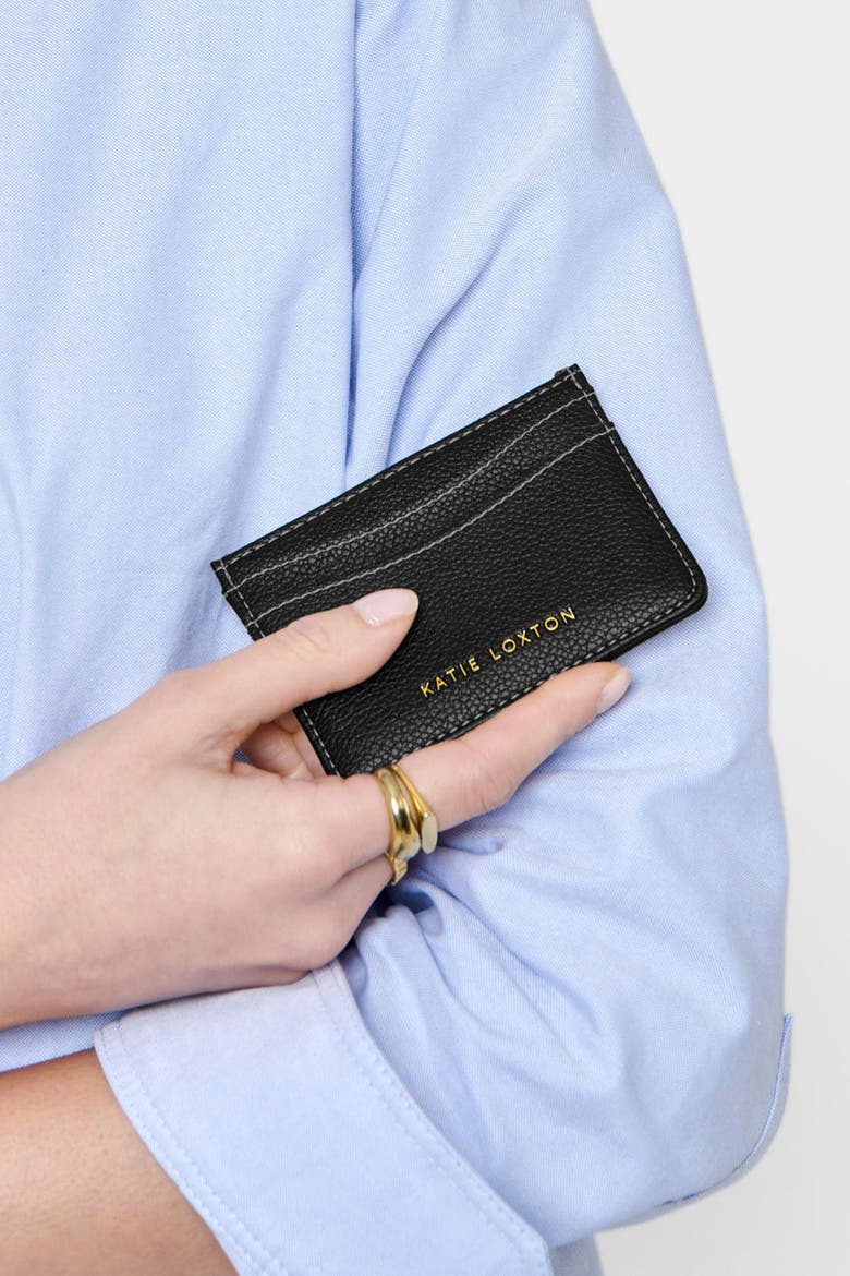 Perri Card Holder, Alternate, color, Black