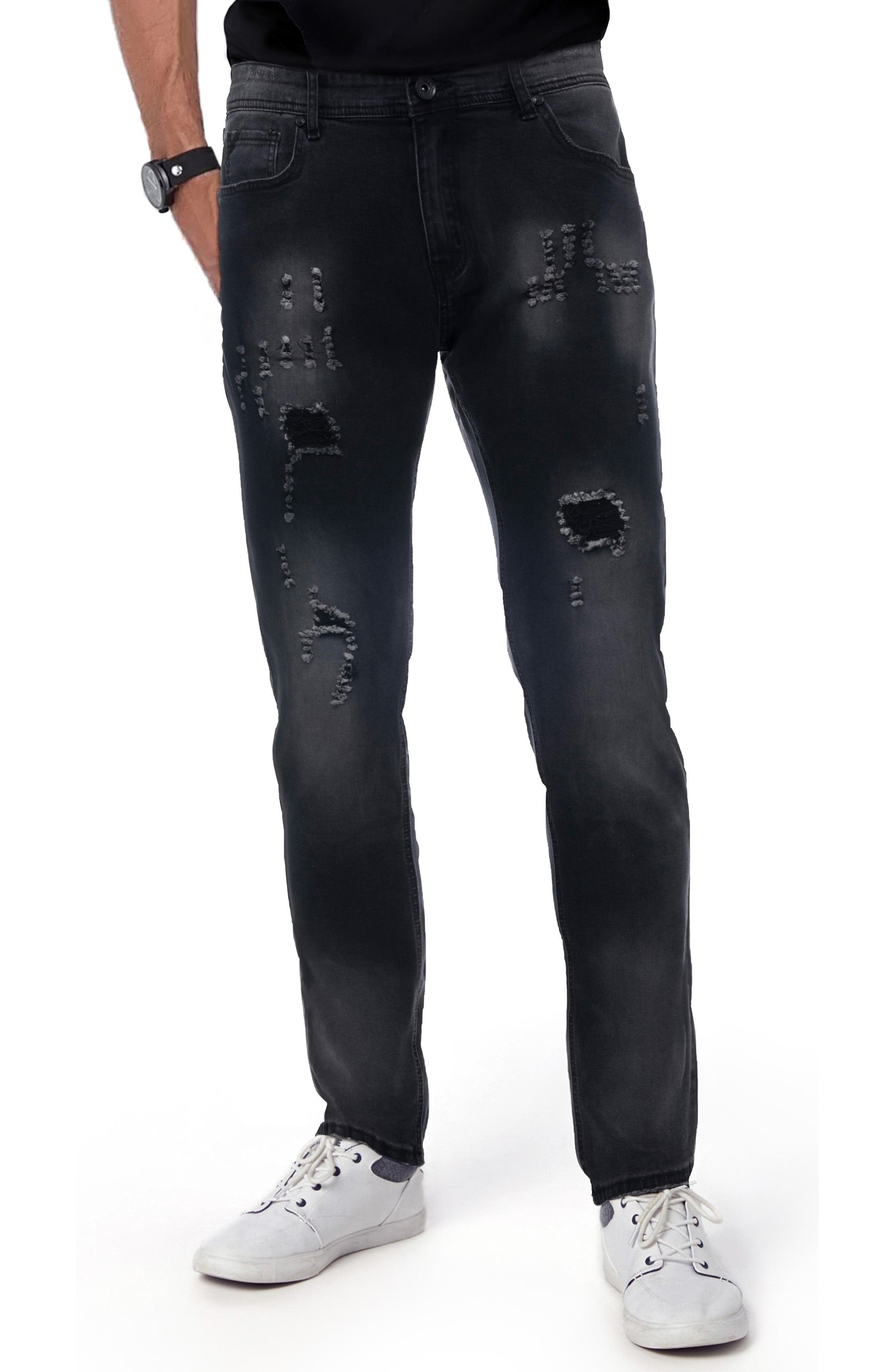 XRAY Distressed Stretch Skinny Jeans - 30-32