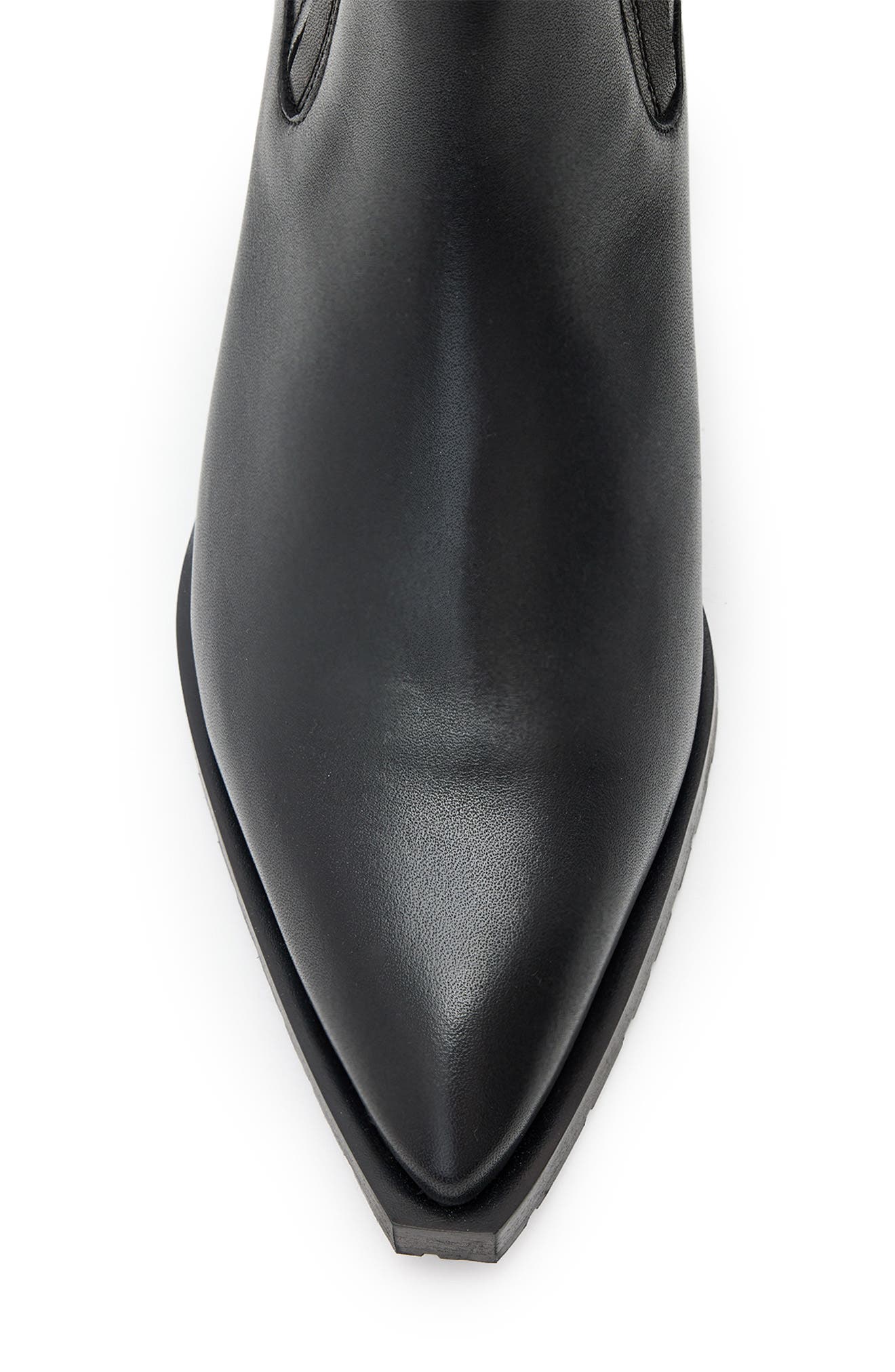 AllSaints Marcie Chelsea Boot, Alternate, color, Black