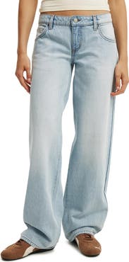 Cotton On Women's Low Rise Straight Jean