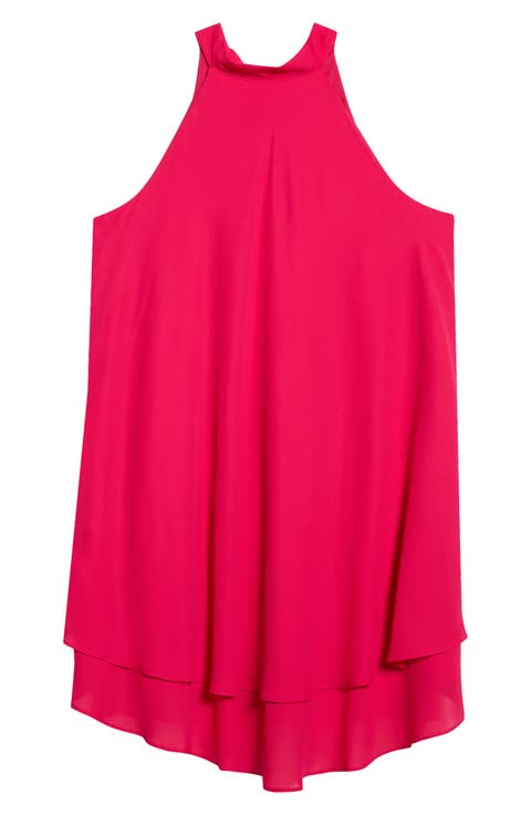Lyra Back Bow Halter Minidress
