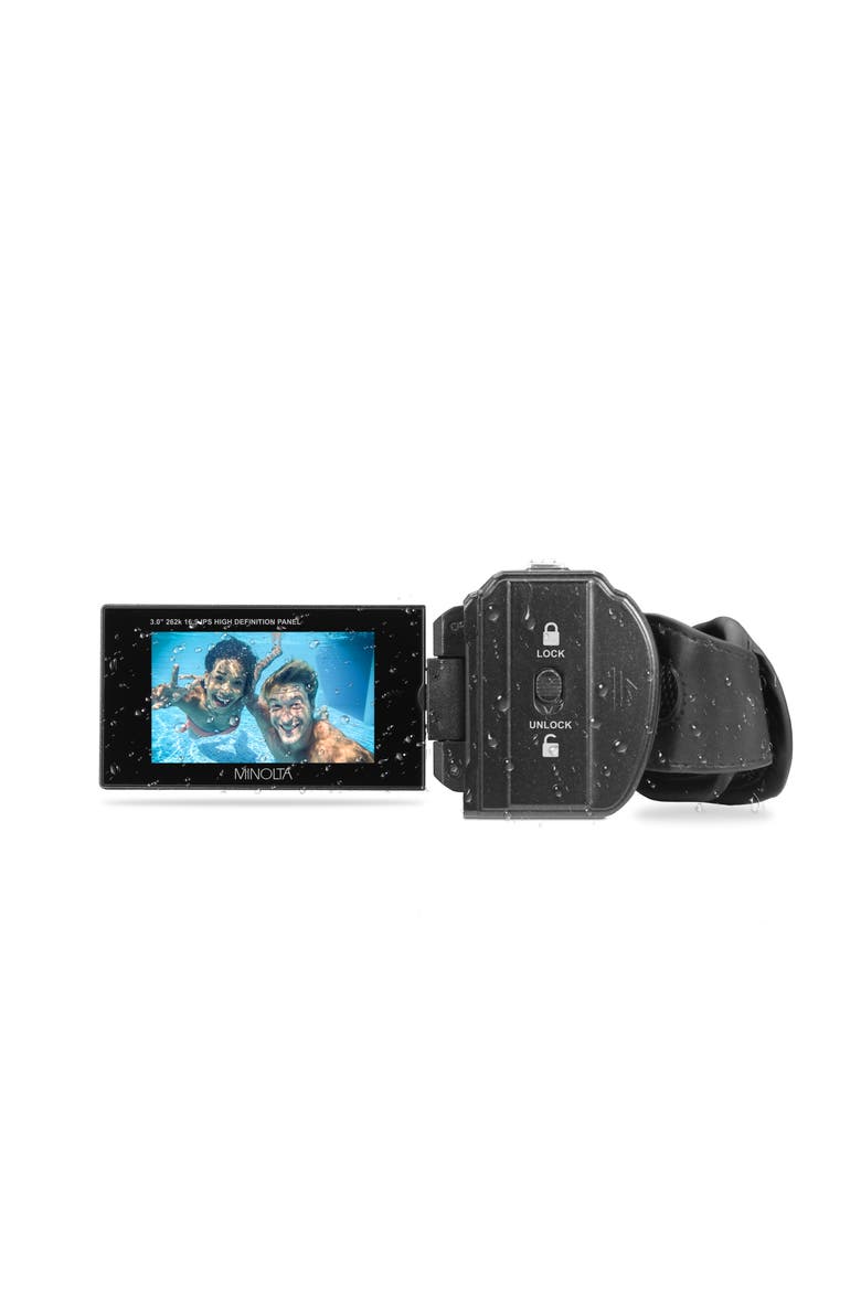 4K Ultra HD Waterproof Camcorder, Alternate, color, Black
