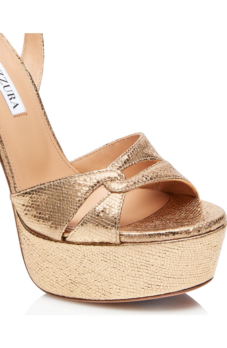 Aquazzura Sinner Platform Sandal, Alternate, color,