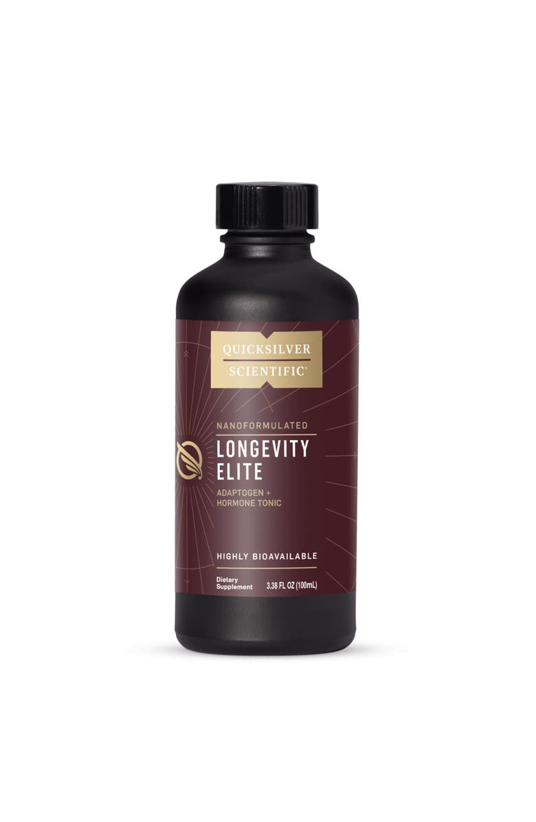 Quicksilver Scientific Longevity Elite Liposomal Adaptogen and Pregnenolone Tonic, Main, color, NO COLOR