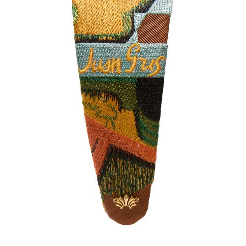 Lele Sadoughi The Met Brigitte Juan Gris Embroidered Headband In Multi
