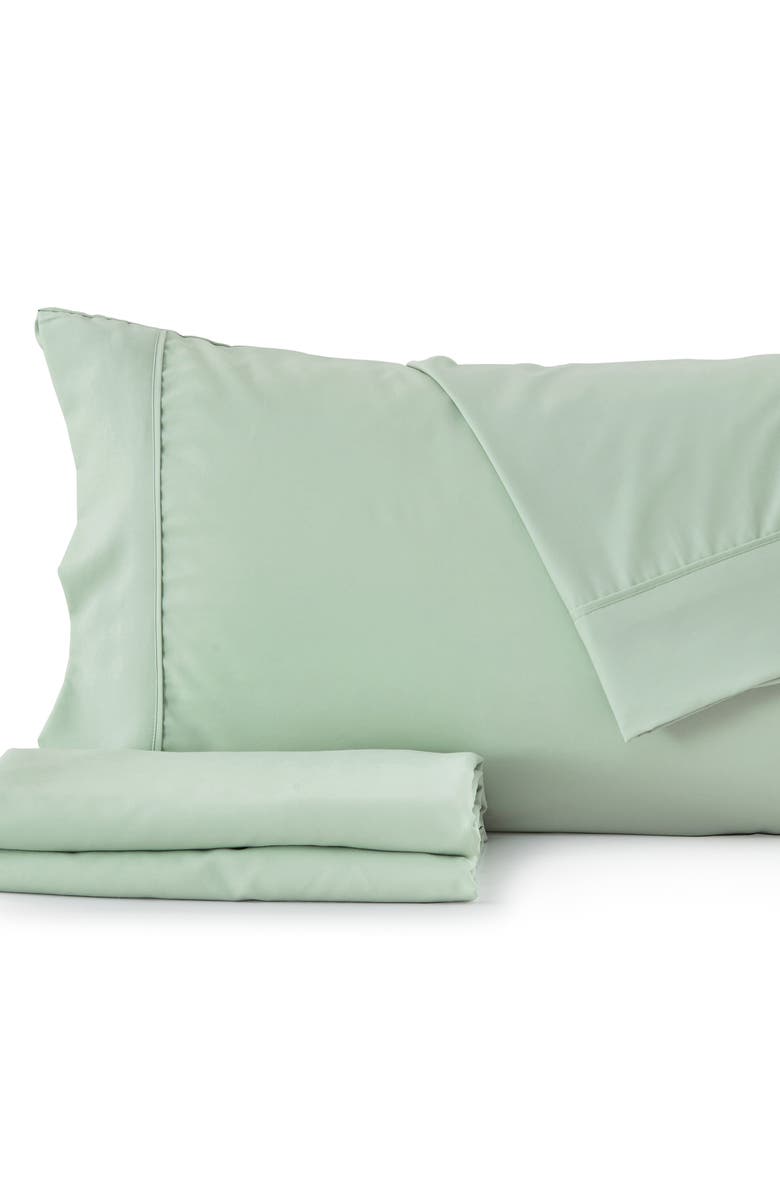 Woven & Weft Wrinkle Resistant Sheet Set, Alternate, color, Sage