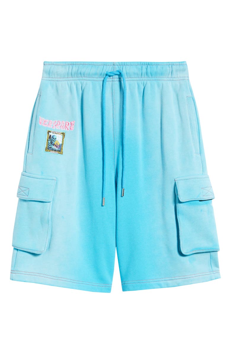 VERYRARE Fatal Error Shorts, Main, color, Blue