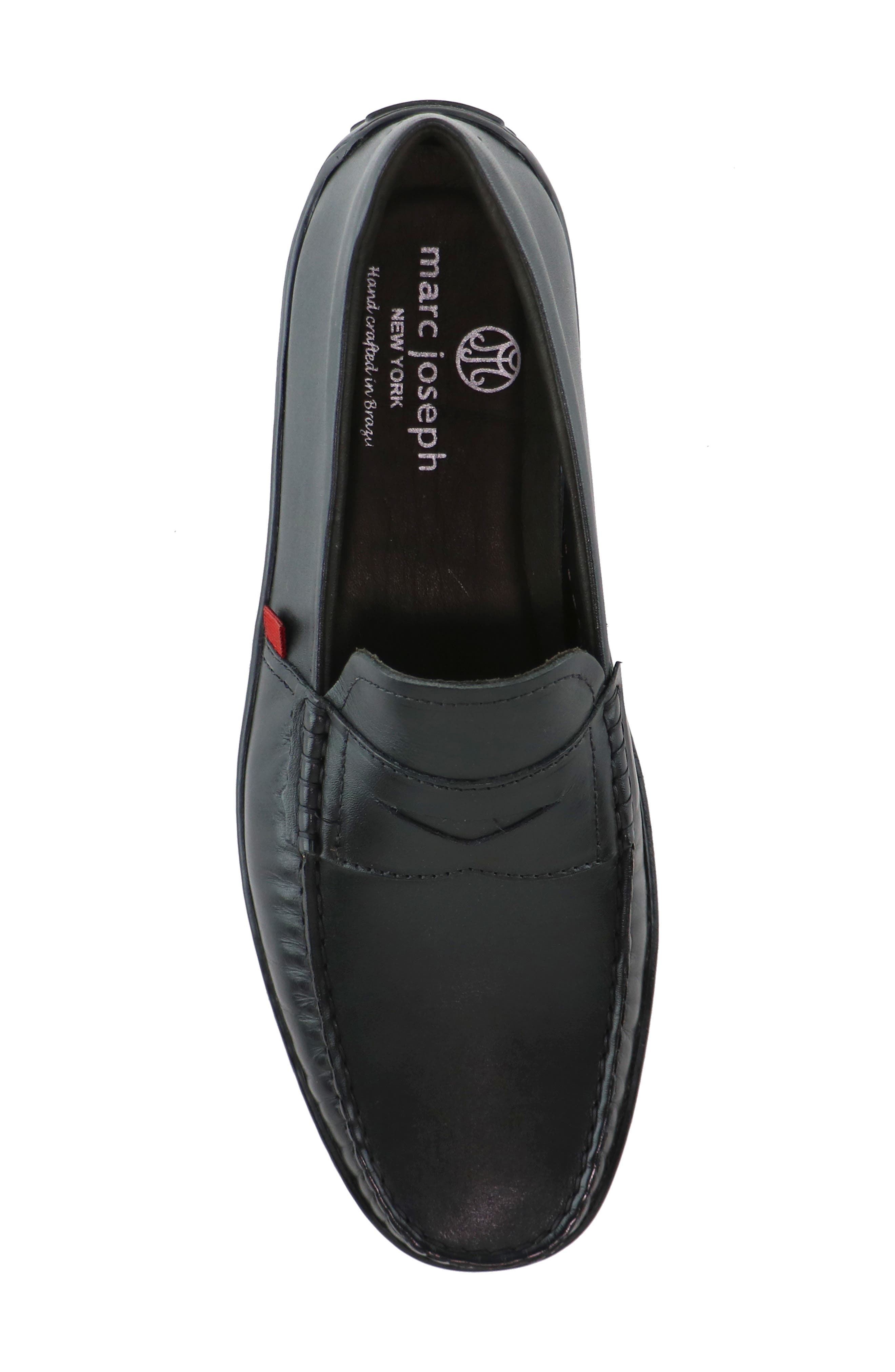 Park Hill Driving Shoe, Alternate, color, BLACK NAPA