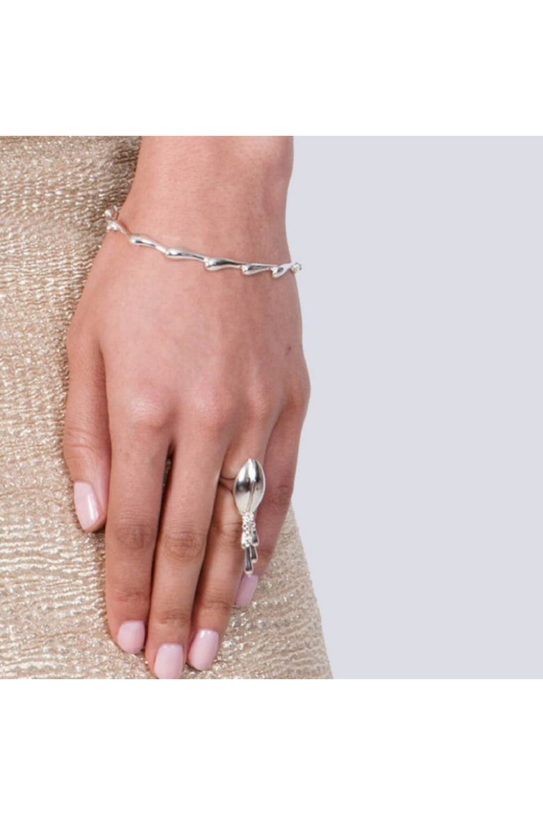 Eternal Drop Bracelet, Alternate, color, Sterling Silver